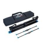 Kit per Rod Pod a 5 boccole con accessori blu anodizzato