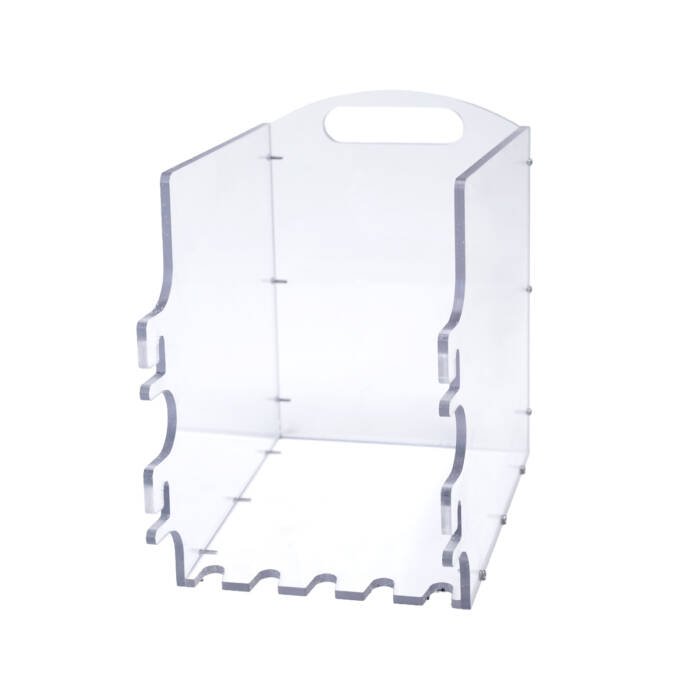 Carter di ricambio trasparente per Pollicino con struttura rigida e maniglia superiore