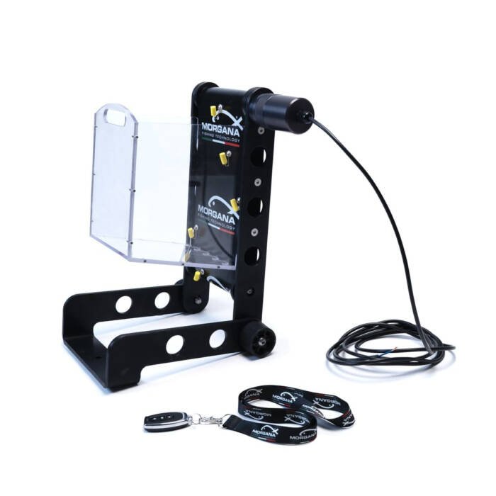 Getta Sarde Pollicino CLEAR Morgana con contenitore trasparente, cavo di alimentazione e laccetto con telecomando